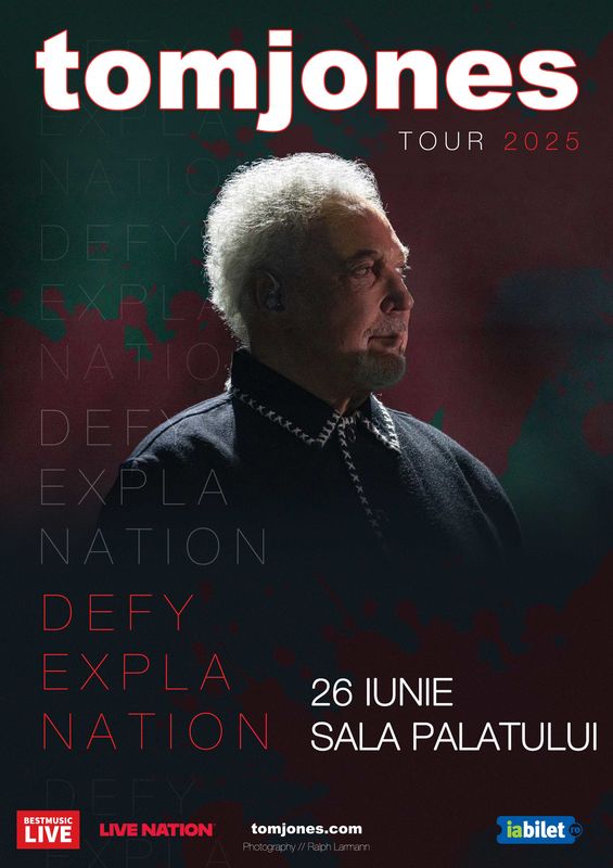 Concert Tom Jones la Sala Palatului (26 iunie)
