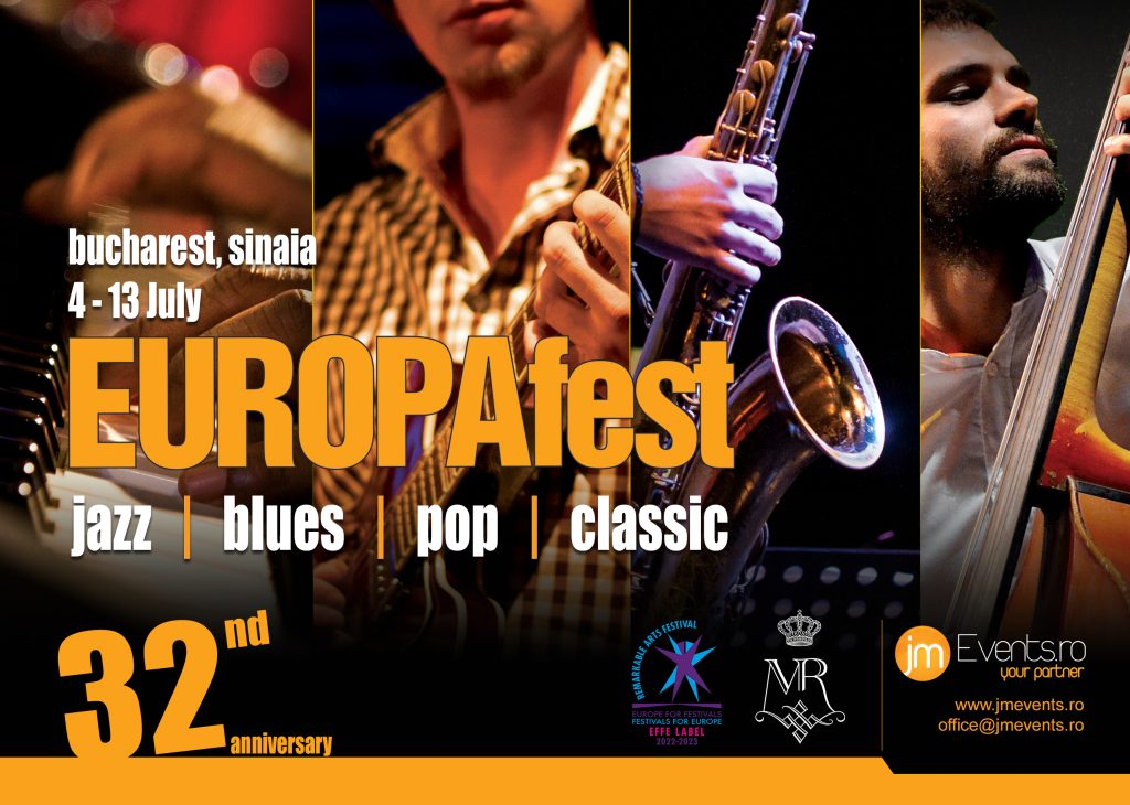 EUROPAfest 2025 are loc în perioada 4 - 13 iulie la Bucuresti