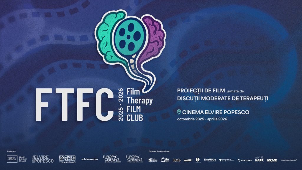 Începe Film Therapy Film Club - FTFC la Cinema Elvire Popesco (octombrie 2025 - aprilie 2026) 