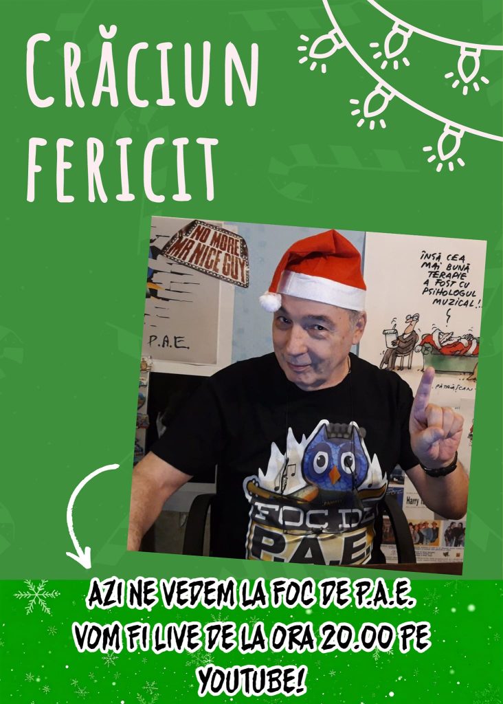 Foc de P.A.E. cu Andrei Partoș – ediția 911. Crăciun fericit! (24.12.2025)