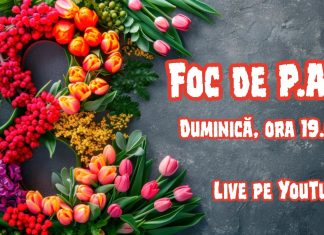 Foc de P.A.E. cu Andrei Partoș – ediția 925. Ce veste ați vrea să primiți de Ziua Femeii? (8.03.2026) Foc de P.A.E. cu Andrei Partoș - ediția 925. Ce veste ați vrea să primiți de Ziua Femeii? (8.03.2026)