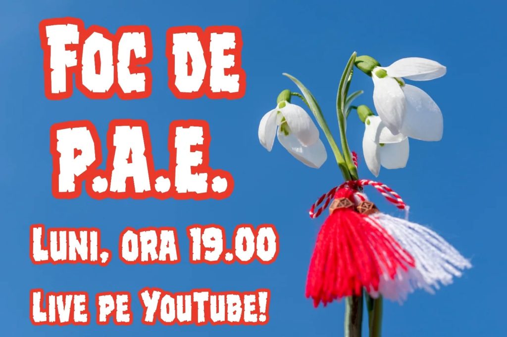Foc de P.A.E. cu Andrei Partoș - ediția 924. Despre Festivalul Sanremo dar și alte subiecte la zi. A intrat în direct: Dan Chebac (Italia) (3.03.2026)