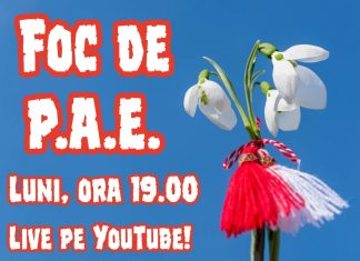 Foc de P.A.E. cu Andrei Partoș – ediția 924. Despre Festivalul Sanremo dar și alte subiecte la zi. A intrat în direct: Dan Chebac (Italia) (3.03.2026) Foc de P.A.E. cu Andrei Partoș - ediția 924. Despre Festivalul Sanremo dar și alte subiecte la zi. A intrat în direct: Dan Chebac (Italia) (3.03.2026)