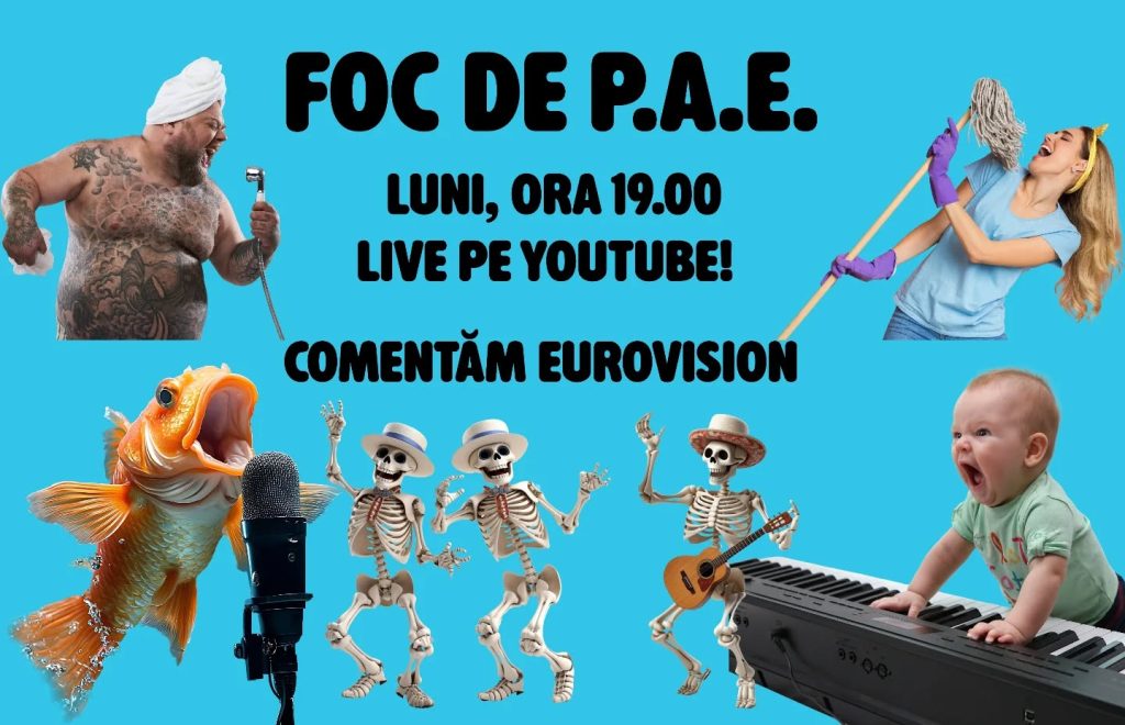 Foc de P.A.E. cu Andrei Partoș - ediția 939. Comentăm Eurovision (18.05.2026)
