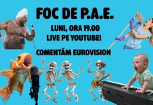 Foc de P.A.E. cu Andrei Partoș – ediția 939. Comentăm Eurovision (18.05.2026) Foc de P.A.E. cu Andrei Partoș - ediția 939. Comentăm Eurovision (18.05.2026)