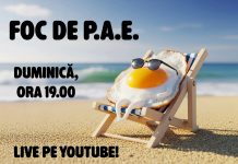 Foc de P.A.E. cu Andrei Partoș – ediția 952. Trei seriale ne bântuie: „Vânătorii de drone”, „Dărâmătorii de statui” și „Căutătorii de premieri” (26.07.2026) Foc de P.A.E. cu Andrei Partoș - ediția 952. Trei seriale ne bântuie: „Vânătorii de drone”, „Dărâmătorii de statui” și „Căutătorii de premieri” (26.07.2026)