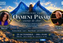 Actorul Marcel Iureș, invitatul artistei de jazz Teodora Brody în spectacolul „Întâlniri cu Oameni-Păsări – esențe de zbor”, pe 29 octombrie, la ARCUB – Sala Mare Actorul Marcel Iureș, invitatul artistei de jazz Teodora Brody în spectacolul „Întâlniri cu Oameni-Păsări – esențe de zbor”, pe 29 octombrie, la ARCUB – Sala Mare